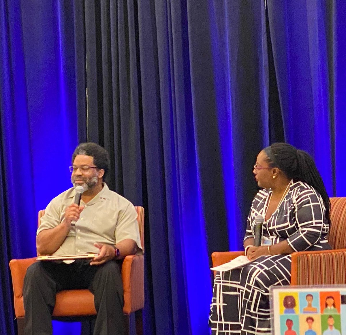 Listening to Sharif El-Mekki, CEO of <a href="/CenterBlackEd/">Center for Black Educator Development</a>, &amp; Dr. Constance Lindsay, a professor at UNC Chapel Hill, chat about the impact of principals on schools and students. #principalsmatter #racialequity