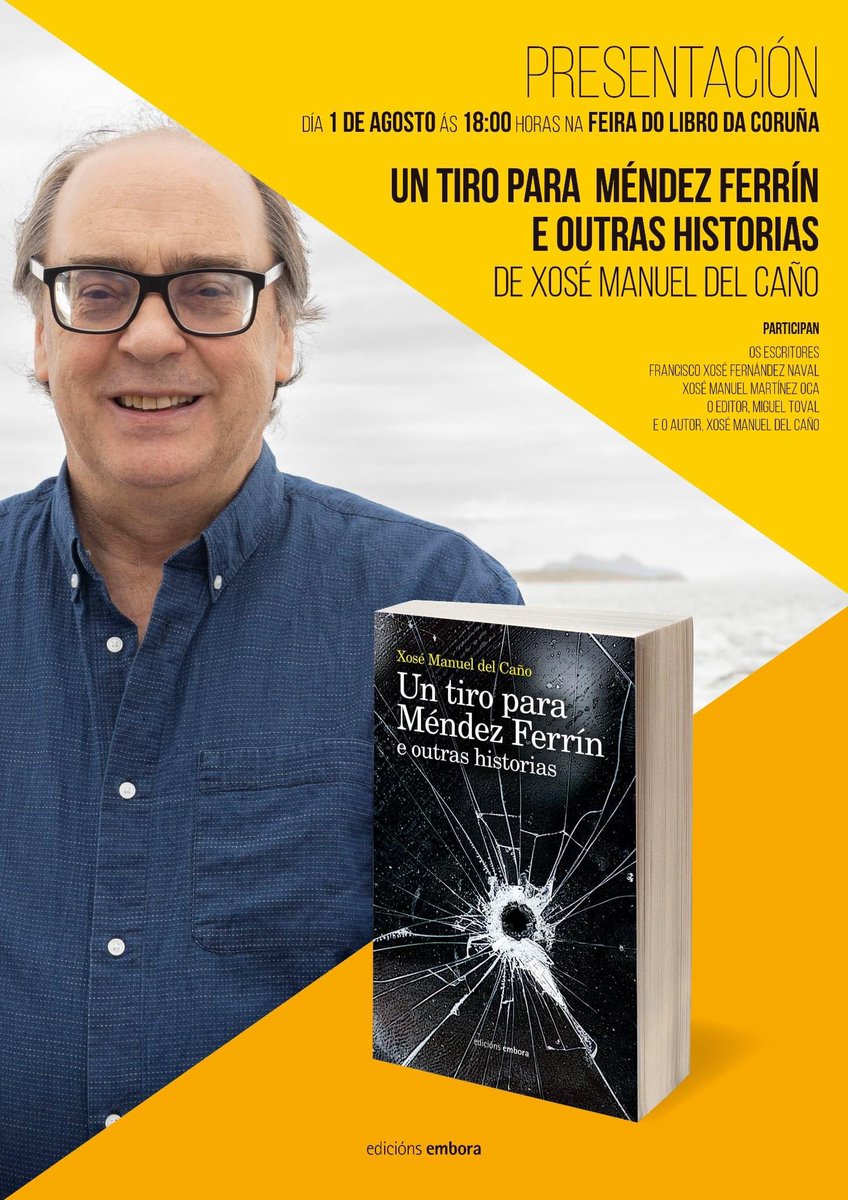 Abrimos o 1 de agosto a feira do Libro da Coruña. Vinde!
#FeiradoLibro
#MovémonosCosLibros