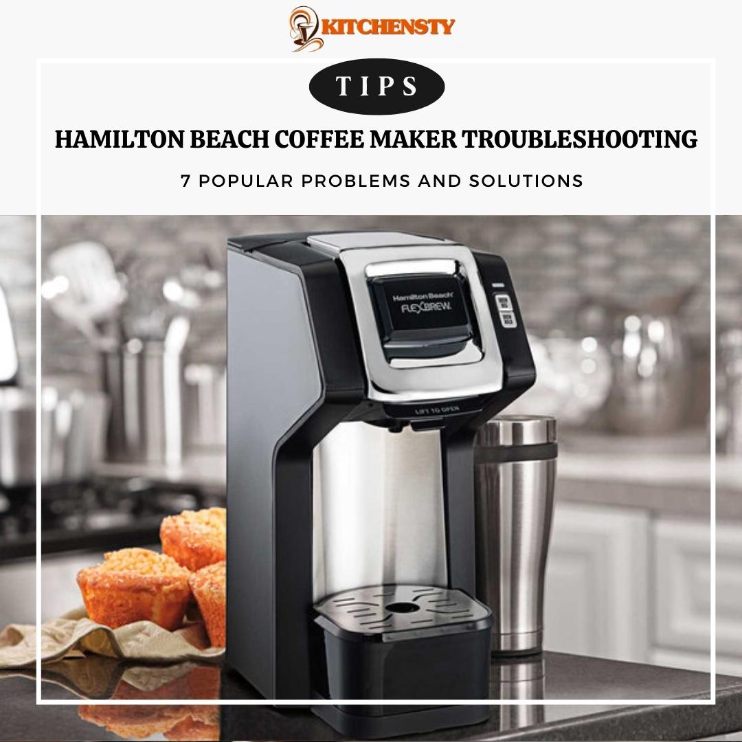 kitchensty1's tweet image. ☕️The Hamilton Beach #coffee maker is popular due to its modern design but also due to its high functionality. But, there are some Hamilton Beach coffee maker troubleshooting issues you will have to know how to fix to enjoy your coffee. Read on👉kitchensty.com/hamilton-beach…