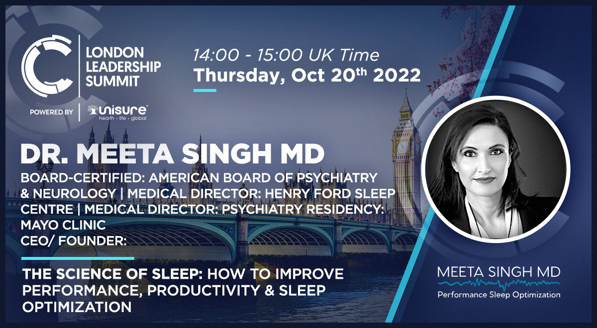 📣 We are delighted to introduce <a href="/meetasinghmd/">Meeta Singh MD</a>, one of the speakers at the 2022 London Leadership Summit, powered by the <a href="/unisuregroup/">Unisure Group</a> 

Join Us! SIGN UP NOW: londonleadershipsummit.com

#LondonLeadershipSummit #performance #drivingculture #leadership