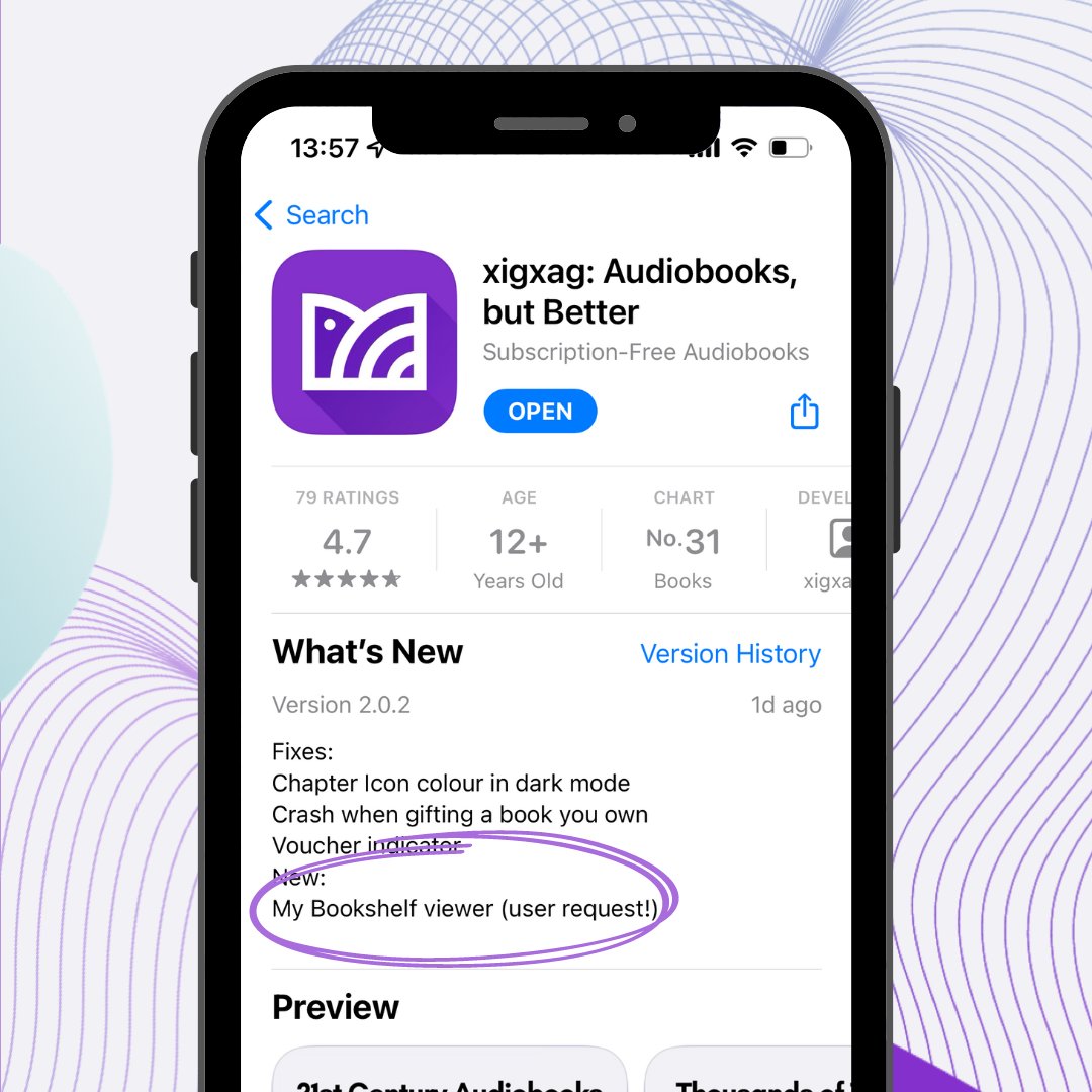 xigxag5's tweet image. You asked for it.
We listened. 

You can now expand your Bookshelf view on xigxag. 

Everybody can listen on xigxag. Including us. 💜