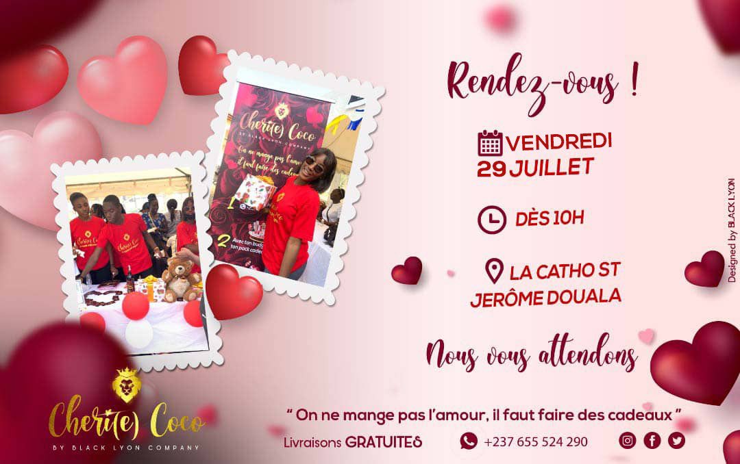 Cheriecoco237's tweet photo. #OnTinvite
Après le glissement de date 😅
On se retrouve bien ce vendredi à la catho Saint Jerôme pour la foire des entrepreneurs 😎
On te réserve des surprises😉

Plusieurs lots à gagner 🥳

Pour commander nos packs personnalisés👇🏾
https://t.co/RZL0FPSLdY
📞+237 6 55 52 42 90 https://t.co/f9BnyBoIAa