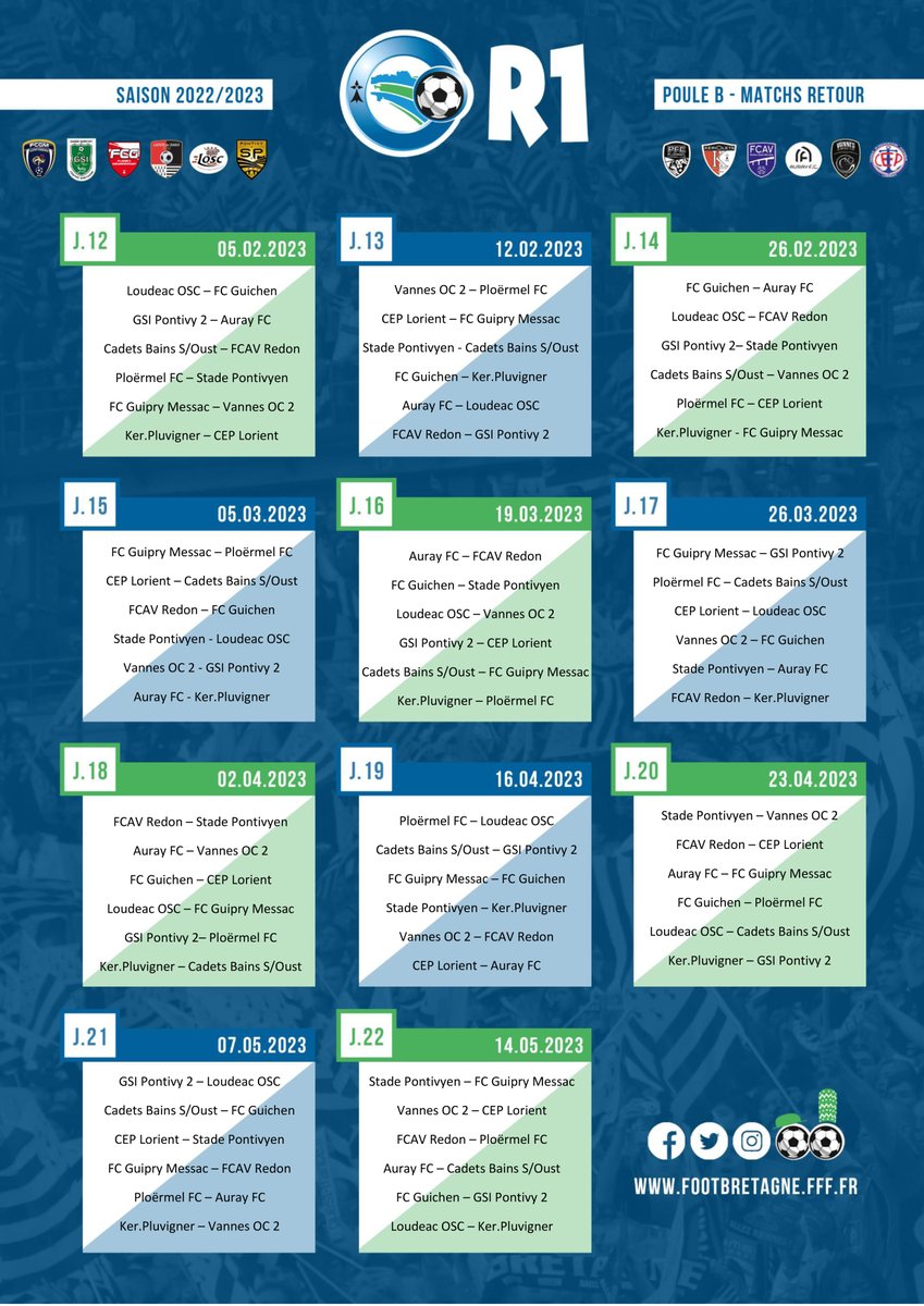 Ligue de Bretagne de Football tweet media