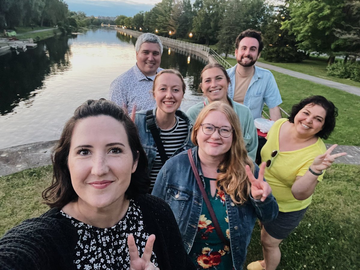 Currently in Ottawa for 2 weeks as part of my masters program at @MyCarletonU . Here are a few of my amazing colleagues that I have had the opportunity to learn from and alongside. What a joy! #MPNL #alwayslearning #charitablesector

@MPNLCarleton