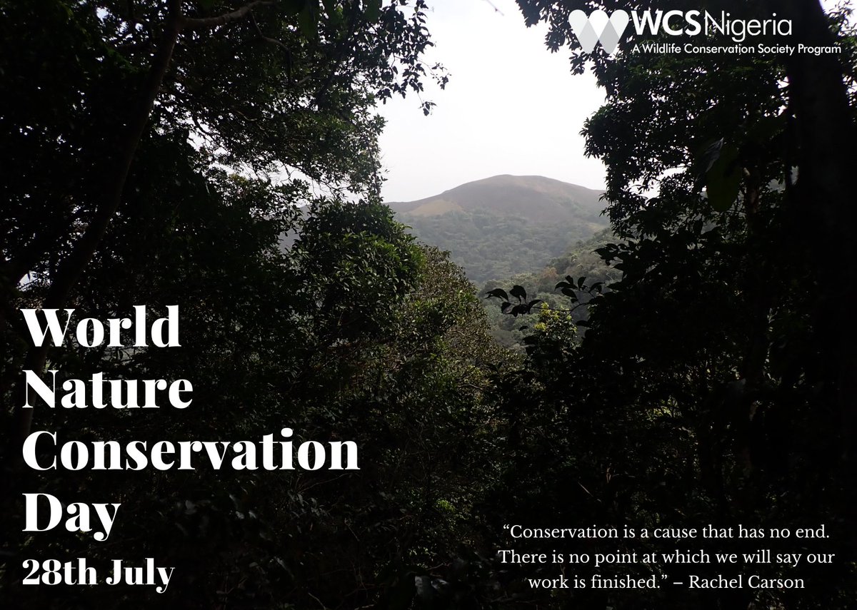 Today is 🌍 Nature Conservation Day
"Conservation is a cause that has no end.  There is no point at which we will say our work has finished". Rachel Carson.
#NatureConservationDay 
#nature 
#natureconservation