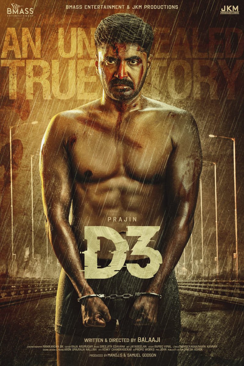 Oktake_'s tweet photo. Here's the #D3FirstLook & #D3MotionPoster
https://t.co/adiK8pPG1Z
Get ready for a one night Enticing Thriller
@actorprajin1
@vidya_pradeep01
@balaajibmass
@manoj_bmass
@bmassbmass
@johnmediamanagr
@JKMProductions1
@rajache5
@manibk1
@dineshashok_13
@promoworkstudio @Oktakenews https://t.co/tSdyZnAuIE