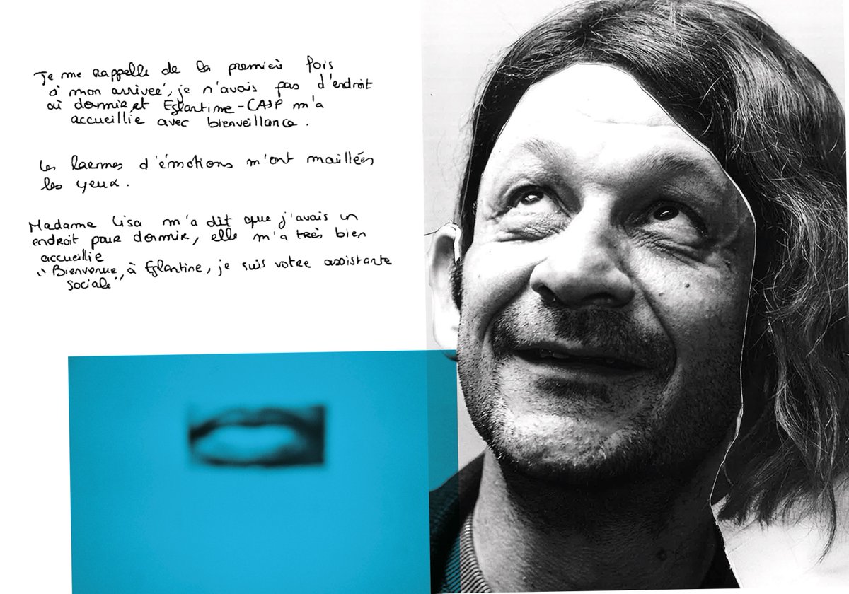 CASP_asso's tweet image. #ROBOTECA - 1/5 Série de portraits-robots. Nouveau #portrait issu de la superbe série Roboteca, des portraits composés de photos, symbole de mixité sur lesquels viennent se pose les mots/maux des hébergés et salariés du @CASP
SeverineSajous #solidarité #humanité