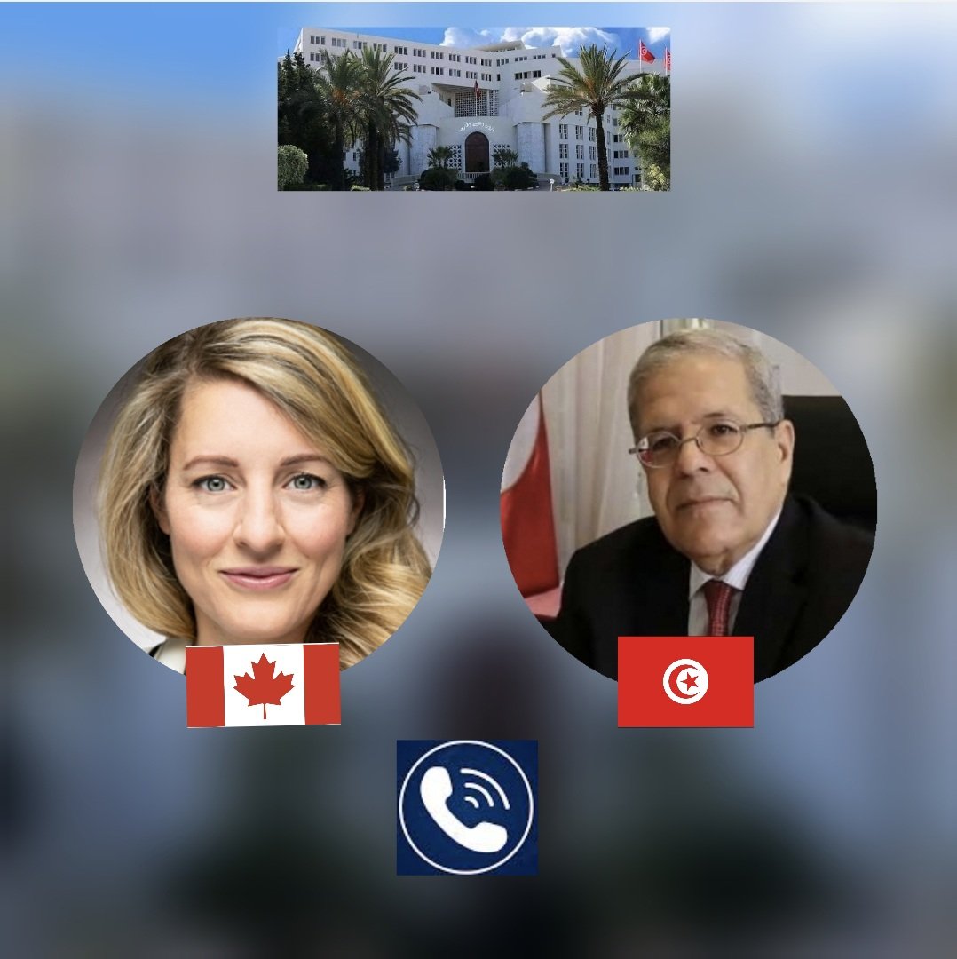 Fruitful discussion with 🇨🇦MOFA <a href="/melaniejoly/">Mélanie Joly</a> on ways to strengthening biltaral cooperation. I gave broad overview on political and economic reforms and stressed that democratic choices in Tunisia🇹🇳  are irreversible. We also discussed regional &amp; interl issues of common interest.