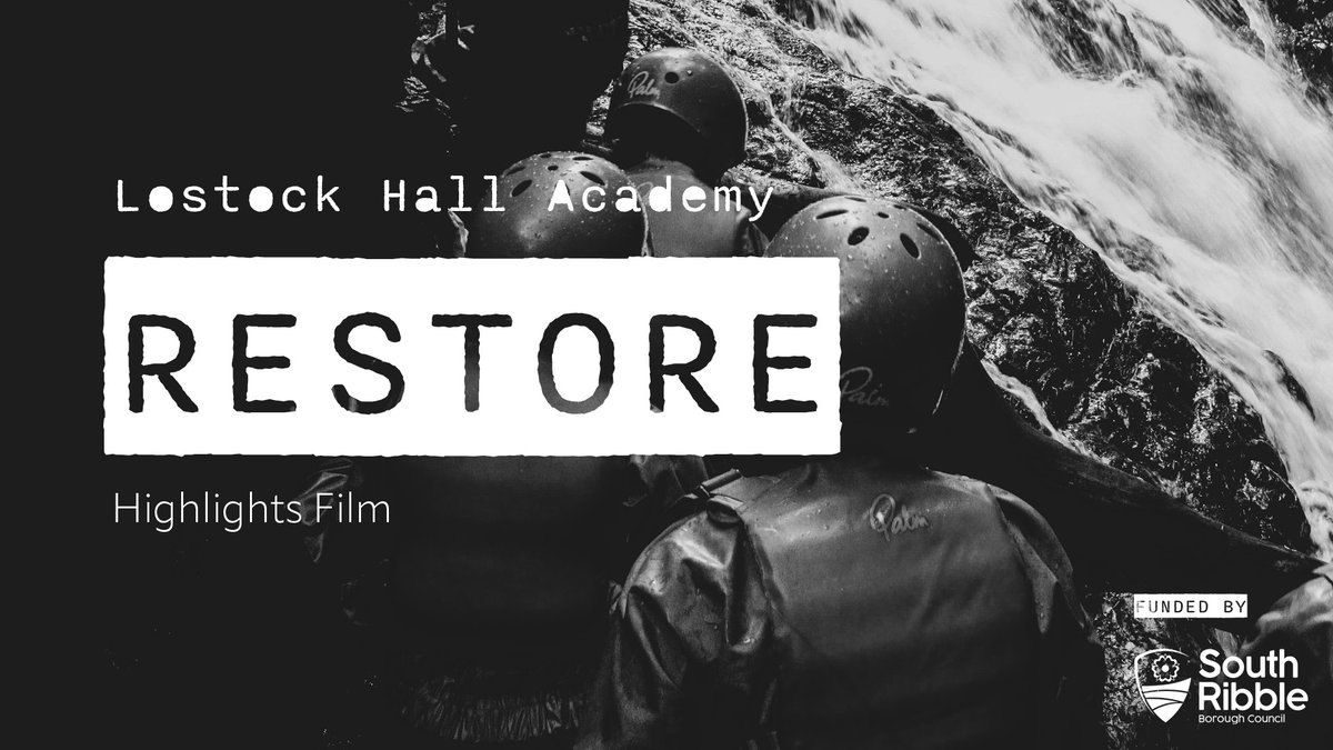 We're still buzzing from delivering RESTORE at @lostockacademy over the last few months. Check out the highlights film to see what they have been getting up too. This project has been funded by @southribblebc youtu.be/1YbyvioRBog #YoungPeople #Adventure #Culture #Arts