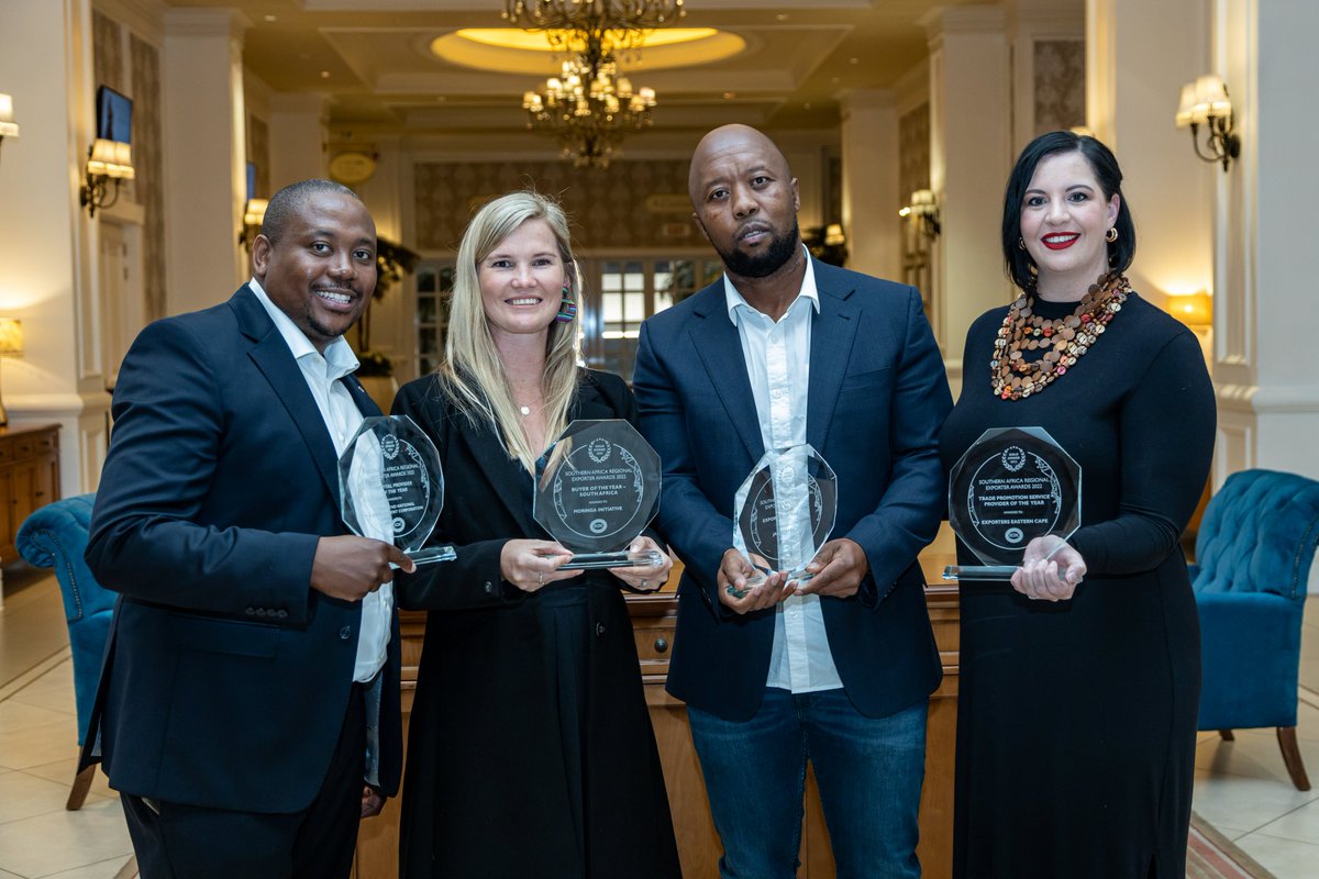 Congratulations🎉to Lesotho’s Jalad Africa who emerged as Regional Exporter of the Year at the Southern Africa Regional Exporters Awards held on 26 July in Gqeberha, South Africa. The awards are part of a collaboration between the U.S. Government through @USAID & @ecdc_developec.