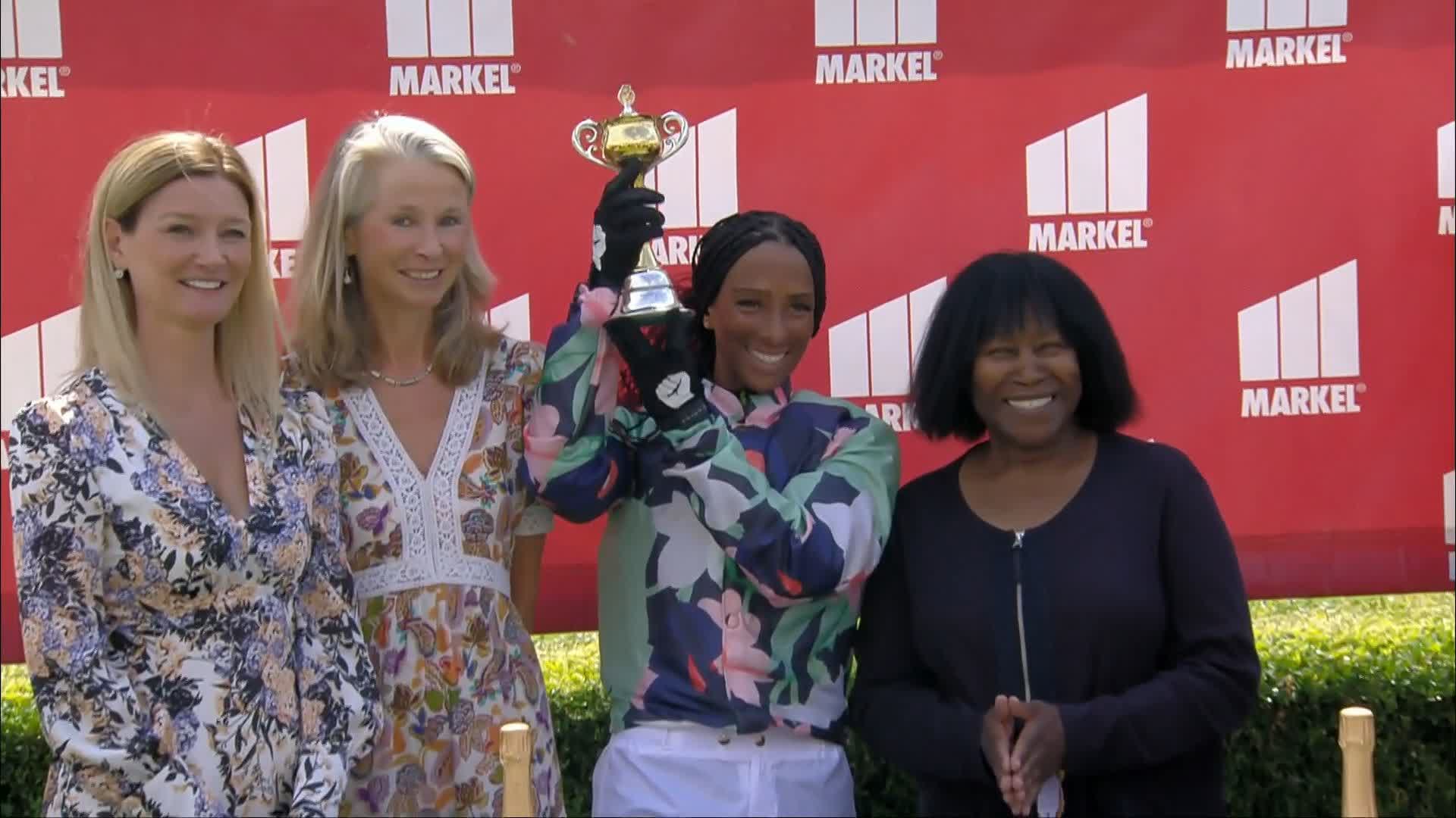 ITV Racing on Twitter "Dark Shot and missblackequest win the Magnolia