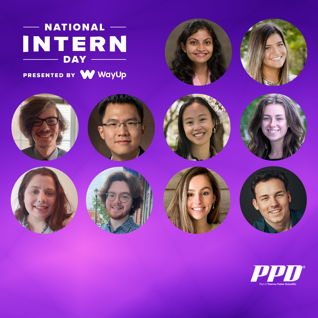 PPDCareers's tweet photo. It's #NationalInternDay, so we are celebrating our #PPDinterns!
Through our summer internship, students gain hands-on experience, mentorship, network connections and much more. » https://t.co/Y22K5rPqGv
#PPDcareers #LifeAtPPD https://t.co/79FVkLSzug