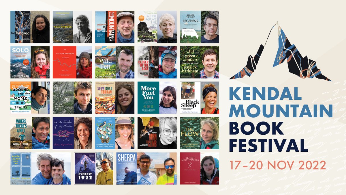 We are delighted to announce the first wave of this year’s live programme! Journeying over 4 days and with 30 plus events, join us in this wonderful community of words, wanderings and wonder. Our events will be available online as well. Tickets & Info - tickets.kendalmountainfestival.com/events/search?…