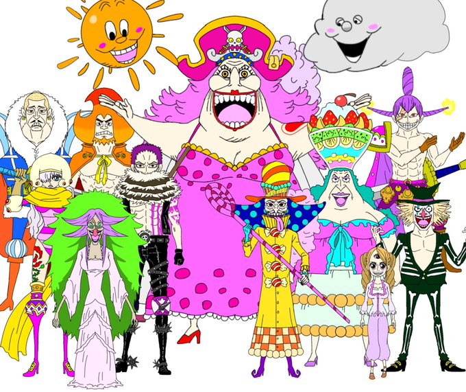 ビッグマム海賊団のtwitterイラスト検索結果 ビッグマム海賊団のtwitterイラスト検索結果