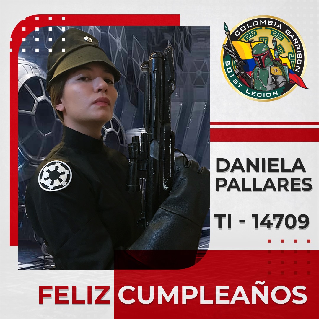 Hoy celebramos el cumpleaños de la legionaria Daniela Pallares TI-14709, le deseamos un día lleno de felicidad 🎉🎂🎈🥳
