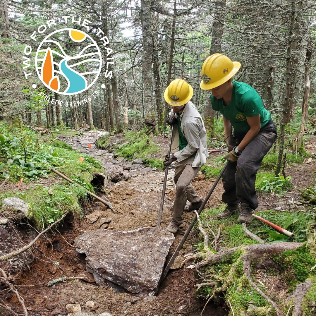 greenmtnclub's tweet photo. This year, we are a proud recipient of a generous grant from @AthleticBrewing 's #TwofortheTrails fund, which will go towards the three-year, large-scale #BurrowsTrail restoration project on Camel's Hump.

Read more about Athletic's support of GMC: https://t.co/RutZDvwQs1 https://t.co/aeoaVxWFqQ