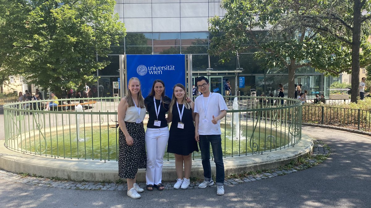 Excited to be in Vienna for #EWM2022 
Don’t forget to check posters from our lab members!

P36/B29 , P56/B49, P60/B53 today and tomorrow P133/B64 !