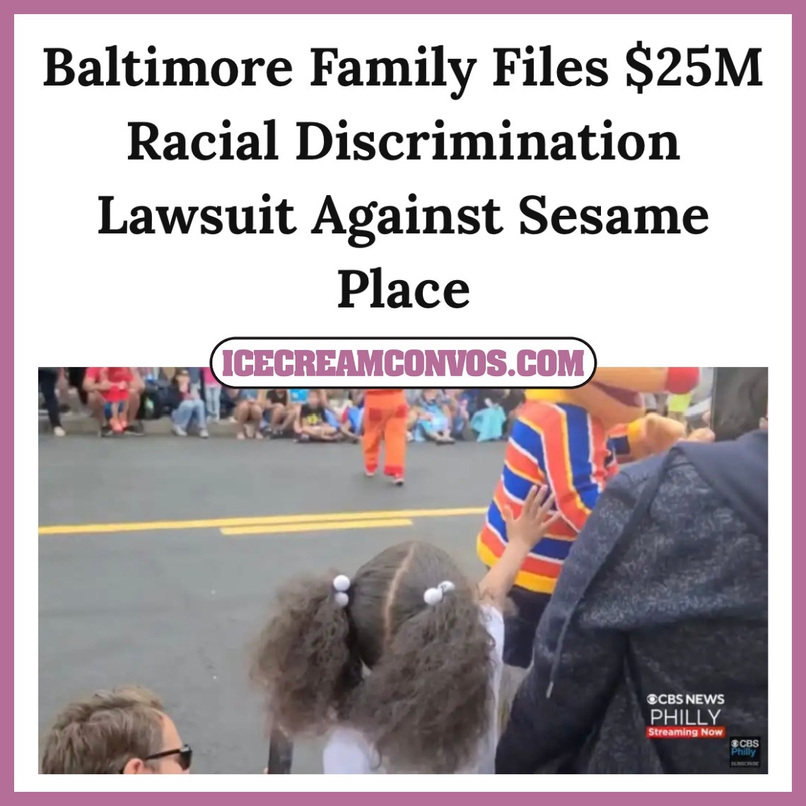 A Baltimore family filed a $25 million lawsuit against Sesame Place accusing the park of pervasive and appalling race discrimination. ⚖️🖤🍦

Get the scoop 👉🏾 bit.ly/3OG3YKy

#SesamePlace #Baltimore #Lawsuit #Discrimination
