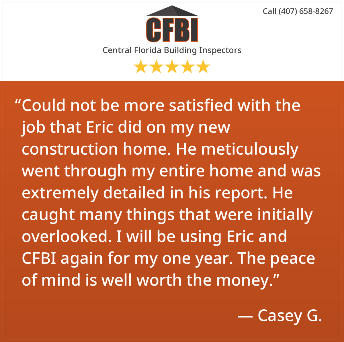 cfbinspect's tweet photo. Building a house?! We would love to inspect your new home and do the 1-Year Builder Warranty Inspection to ensure you get the most out of your home. 🧡 #CFBI #homeinspection #homeinspectors #newbuildconstruction #warrantyinspection #ThankfulThursday #review #newconstructionhome https://t.co/kk2Ht95bXV