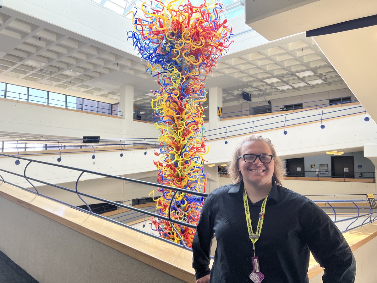 TCMIndy's tweet photo. "I like my internship at the museum because I get to work with the kids and form connections with them as their educator." - Max, StarPoint Counselor

#NationalInternDay #IndianaInternDay https://t.co/yCO322W5ET