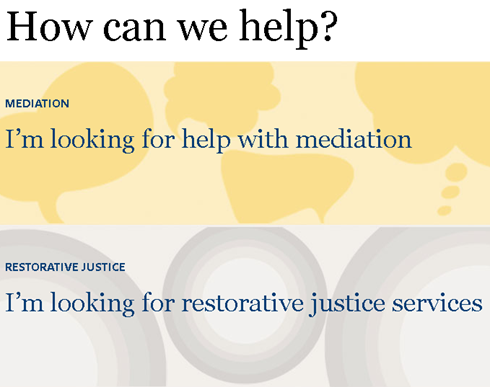 Last week we mentioned our website refresh - and this week we simply can’t wait! Here’s a sneak peek at the kinds of language and readability you can expect. 

#mediation #restorativejustice #dutchesscounty