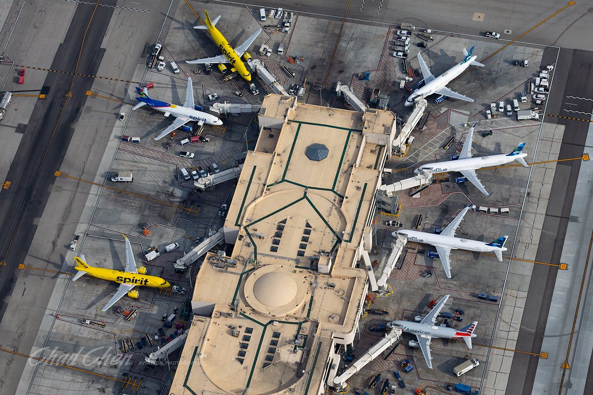 Interesting that <a href="/JetBlue/">JetBlue</a> already shares Terminal 5 at LAX with <a href="/SpiritAirlines/">Spirit Airlines</a> and (presumably still current) Northeast Alliance Partner <a href="/AmericanAir/">americanair</a>. <a href="/FlyFrontier/">Frontier Airlines</a> also used the same terminal before pulling out of LAX in 2021.