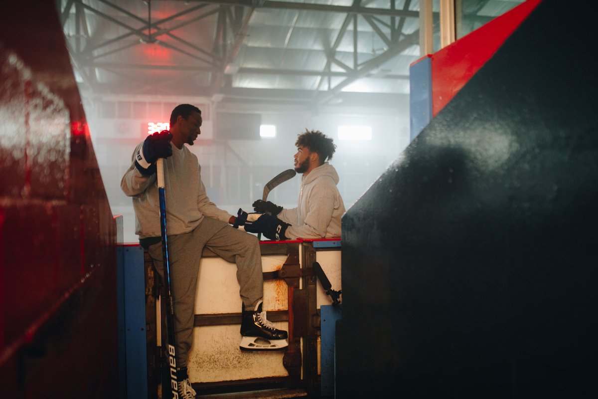 TIFF_Industry's tweet image. #TIFF22 World Premiere: Hubert Davis’ documentary BLACK ICE examines the history of anti-Black racism in hockey, from the segregated leagues of the 19th century to modern day, where Black athletes continue to struggle against bigotry. bit.ly/3PB6TFF