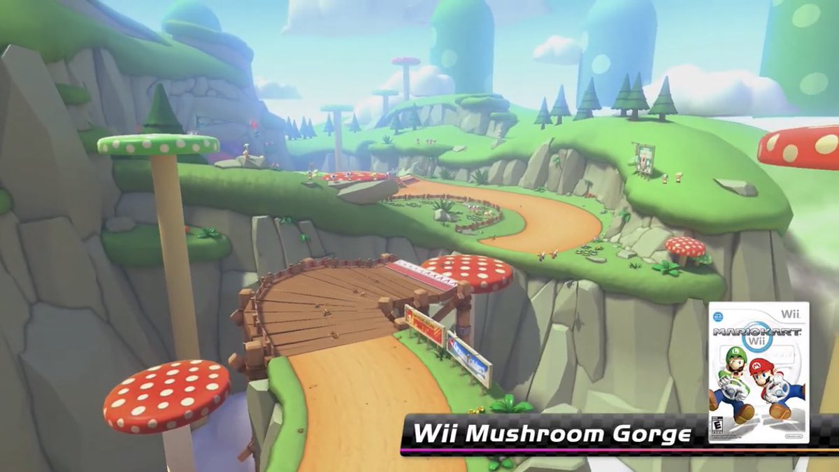 N64 Kalimari Desert, DS Waluigi Pinball, and Wii Mushroom Gorge are all dropping August 4th, in the next Mario Kart 8 Deluxe Booster Course Pass wave!
