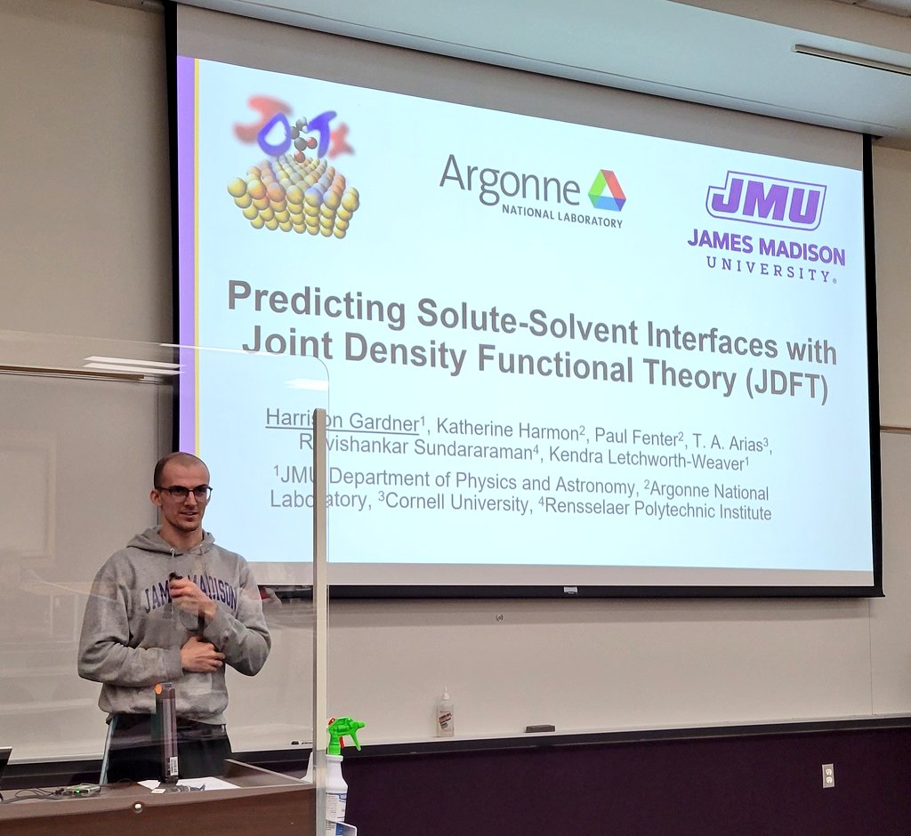 JMU Department of Chemistry & Biochemistry tweet media