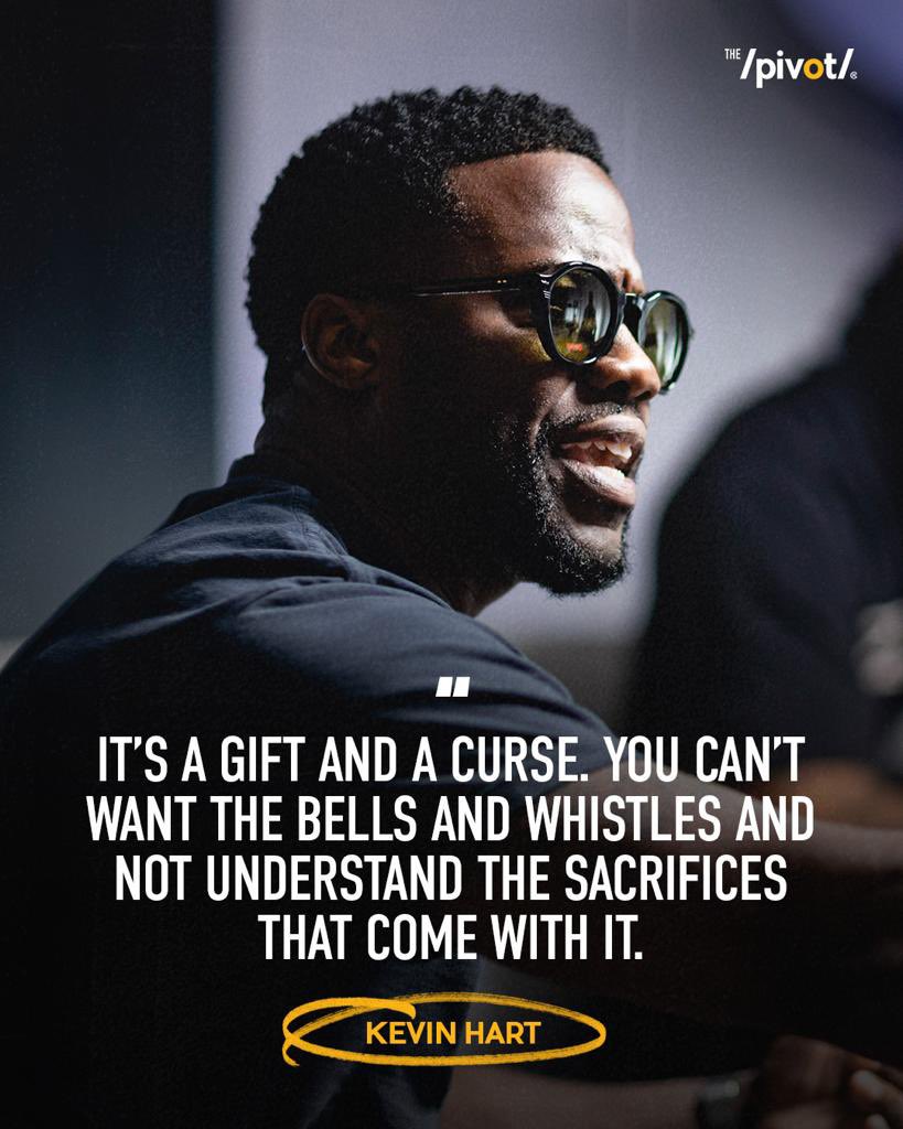 Pivot Podcast (@thepivot) on Twitter photo With all the good, comes a lot of sacrifice. <a href="/KevinHart4real/">Kevin Hart</a>
If you haven’t watched this episode yet, you need to: youtu.be/_alcE8PfzbI
<a href="/Realrclark25/">Ryan Clark</a>
<a href="/FredTaylorMade/">Fred Taylor</a>
<a href="/OfficialCrowder/">Channing Crowder</a> With all the good, comes a lot of sacrifice. <a href="/KevinHart4real/">Kevin Hart</a>
If you haven’t watched this episode yet, you need to: youtu.be/_alcE8PfzbI
<a href="/Realrclark25/">Ryan Clark</a>
<a href="/FredTaylorMade/">Fred Taylor</a>
<a href="/OfficialCrowder/">Channing Crowder</a>
