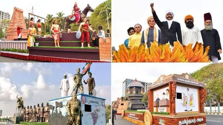 rdevapriyan's tweet photo. 2022 குடியரசு தின அணிவகுப்பில் தமிழ்நாட்டின் அலங்கார ஊர்திக்கு 10 நிமிடம் நேரம் கிடைக்கவில்லை. ஆனால் இந்த போட்டியால் தமிழ் நாட்டின் கலாச்சாரத்தை 187 நாடுகளுக்கு கொண்டு சேர்க்க வாய்ப்பாக அமைந்தது.#ChessOlympiad #chess https://t.co/LaHVpzsvrQ