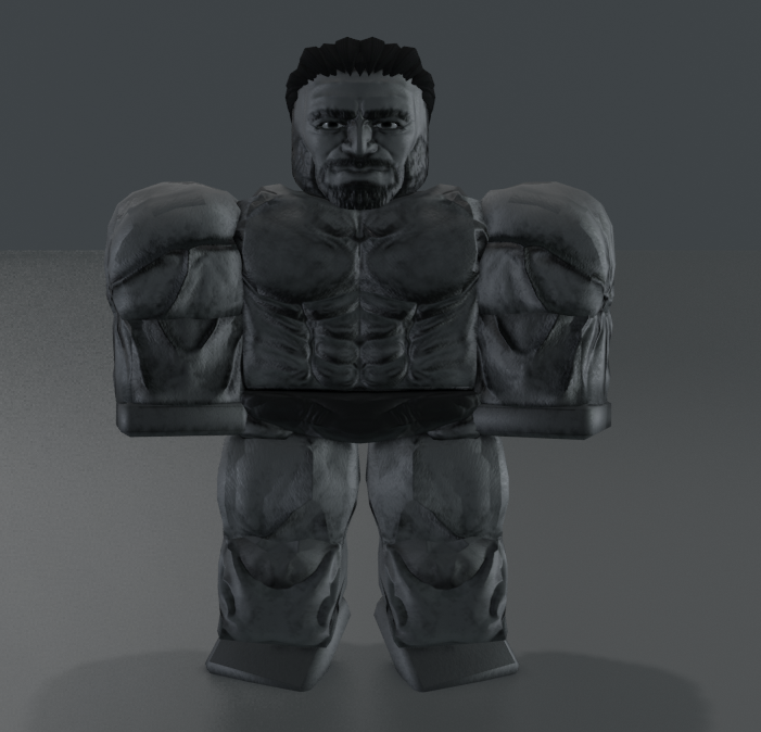 He's buff 👀 [🕹 TT: giga.chad.roblox ]