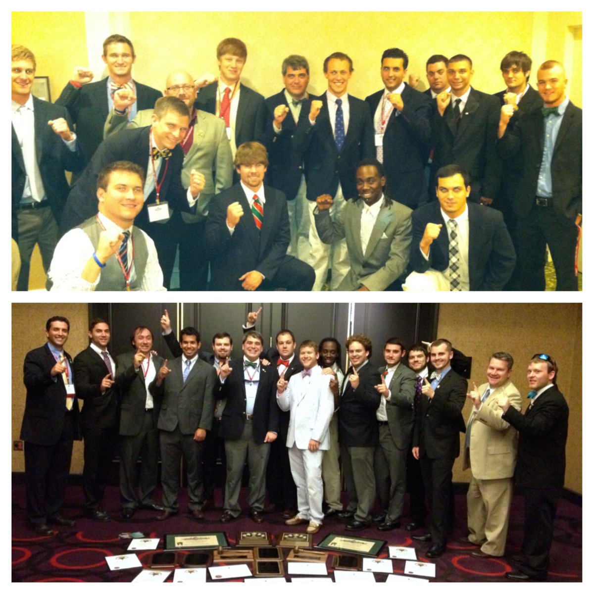 Top photo was 10 years ago. My first LC as DGM. The district won zero awards hence holding up the goose egg. Bottom picture was the next year. Won 42 awards. It doesn’t matter where your chapter is at, you can overcome anything with hard work, planning and chapter leadership.