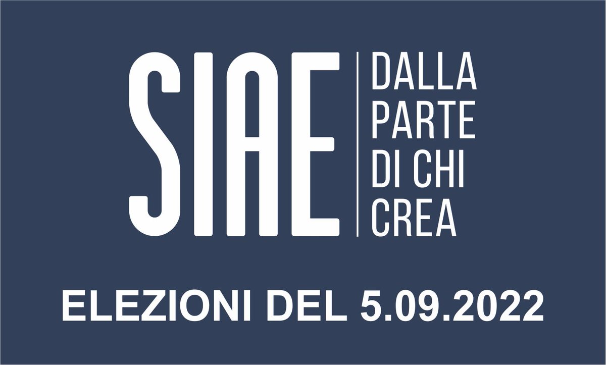 🗓 𝐄𝐋𝐄𝐙𝐈𝐎𝐍𝐈 𝐒𝐈𝐀𝐄 𝐈𝐋 𝟓/𝟬𝟵/𝟐𝟎𝟐𝟐 𝐀 𝐑𝐎𝐌𝐀 𝐄 𝐎𝐍-𝐋𝐈𝐍𝐄
👍 𝗟'𝗔𝗖𝗘𝗣 𝗰'𝗲̀ 𝗶𝗻 𝗿𝗮𝗽𝗽𝗿𝗲𝘀𝗲𝗻𝘁𝗮𝗻𝘇𝗮 𝗱𝗲𝗴𝗹𝗶 𝗔𝘂𝘁𝗼𝗿𝗶 𝗲𝗱 𝗘𝗱𝗶𝘁𝗼𝗿𝗶 𝗶𝗻𝗱𝗶𝗽𝗲𝗻𝗱𝗲𝗻𝘁𝗶. 🎹 ❤️🎶 𝗔 𝗯𝗿𝗲𝘃𝗲 𝘁𝘂𝘁𝘁𝗲 𝗹𝗲 𝗶𝗻𝗳𝗼.

facebook.com/acep.asso/post…