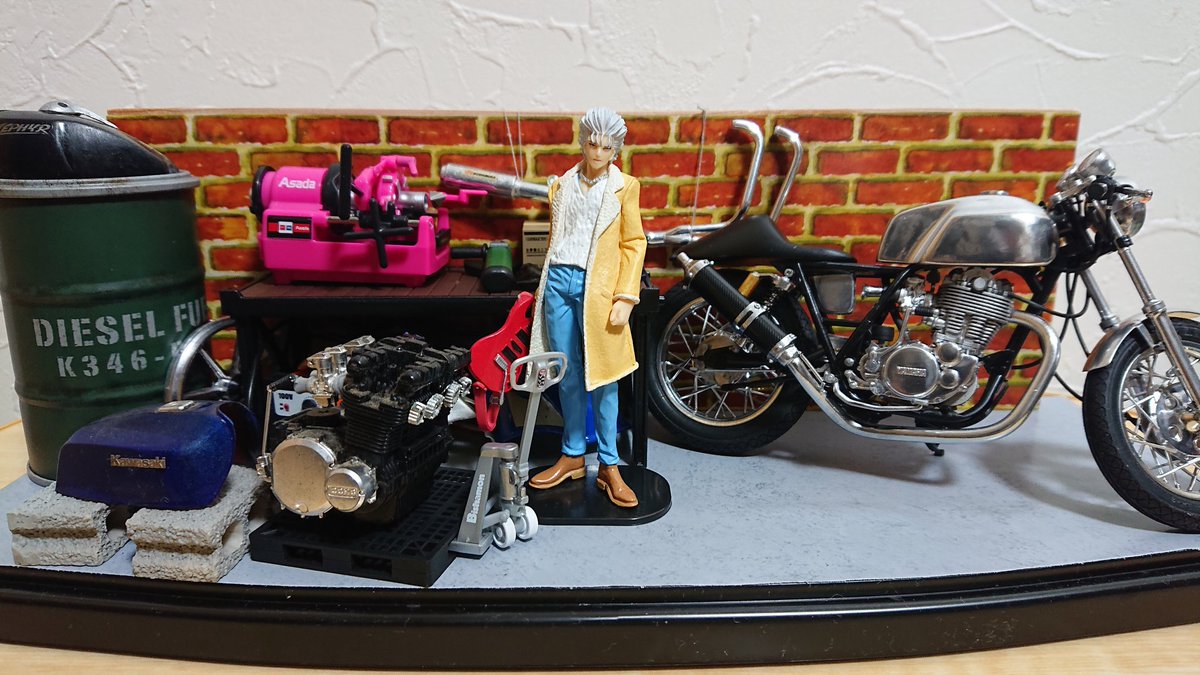 特攻の拓 #ルシファーズハンマー #SR400 #天羽時貞 ついでに簡易的な