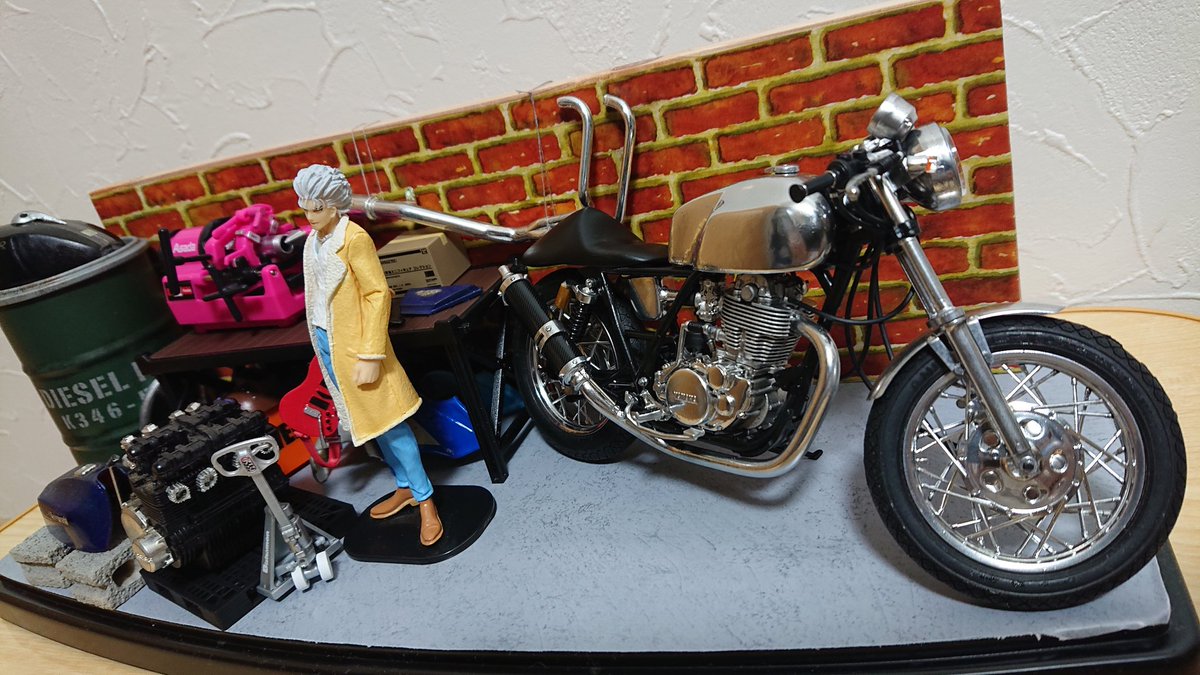 特攻の拓 #ルシファーズハンマー #SR400 #天羽時貞 ついでに簡易的な