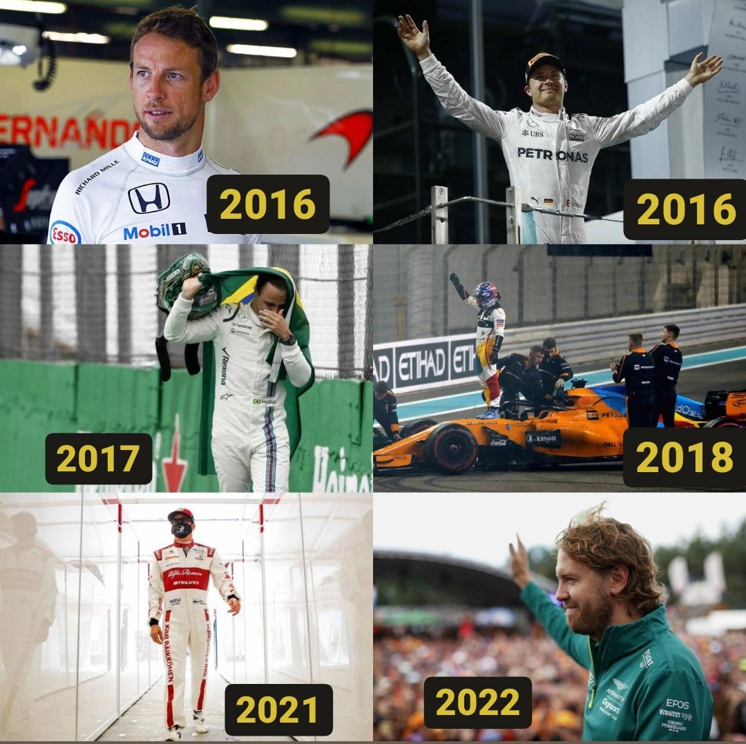 Las retiradas más dolorosas en la F1 en los últimos años