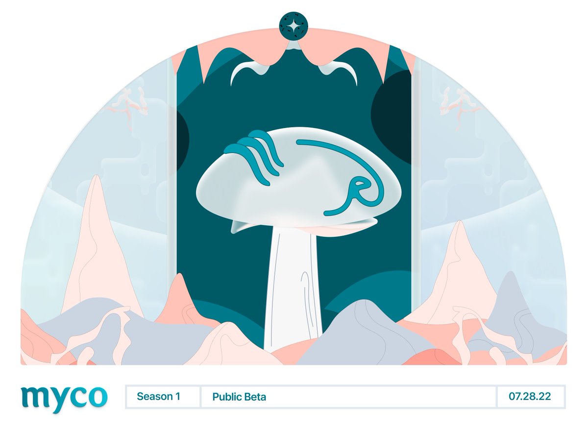 We’re excited to announce that Myco is now ✨live✨in public Beta, and we can't wait to welcome you all into our community

Today we’re kicking off Season 1, with lots of new ways to earn by sharing content, building networks, or helping us build the platform itself