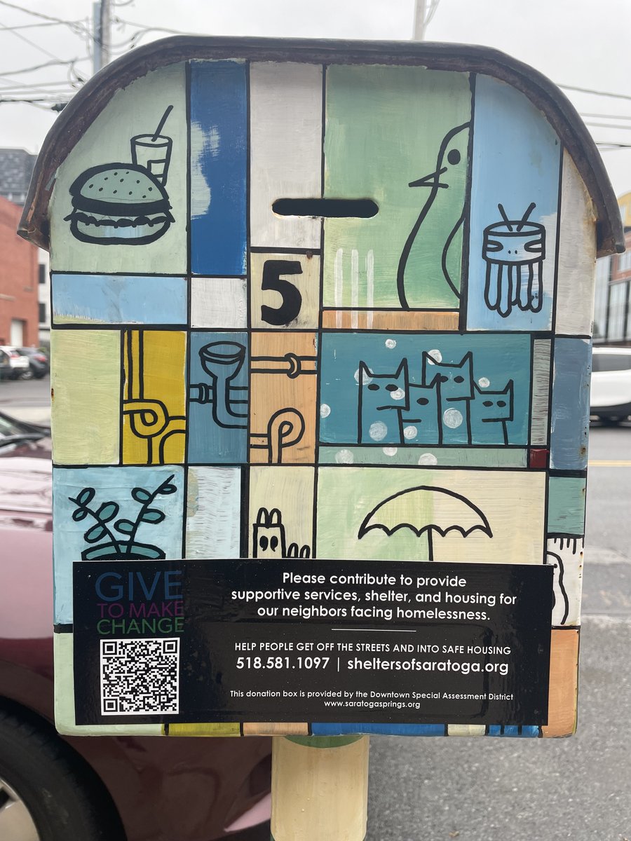 Have you seen these donation drop boxes around downtown Saratoga Springs? 
Help people safely exit the streets into shelter with supportive services and housing assistance. 
Give to Make Change today! 
tiny.one/GtoMC
#housing #sheltersofsaratoga #saratogasprings
