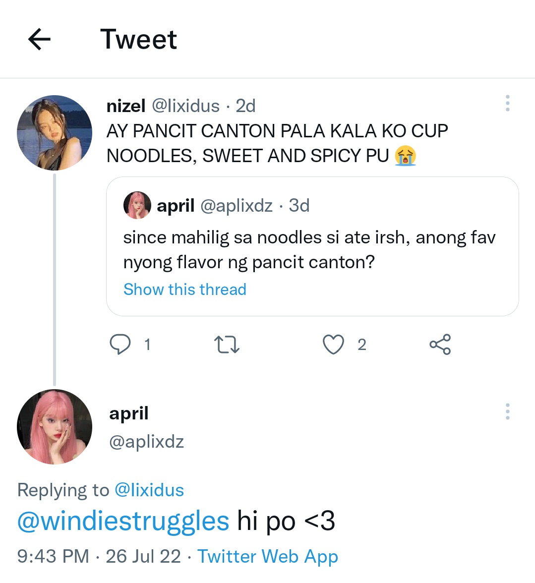 windiestruggles's tweet photo. @Iixidus 

New pancit canton flavor unlocked 🔓: Beef https://t.co/y3AWF9W4mI