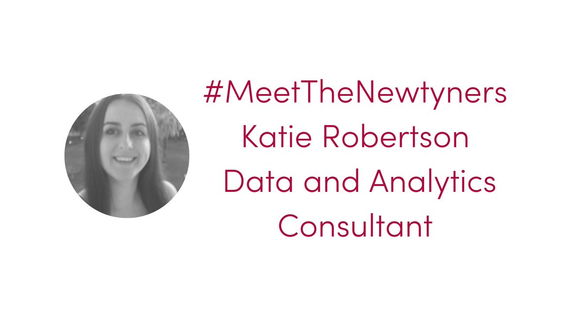 #MeetTheNewtyners - Katie a consultant at Newtyne since joining in 2018 -  SAS Base Certified with a BCS  Certificate in Business Analysis alongside years of experience at NatWest Bank. Here is what she had to say about her role; bit.ly/MTN_Katie
#data #analytics
