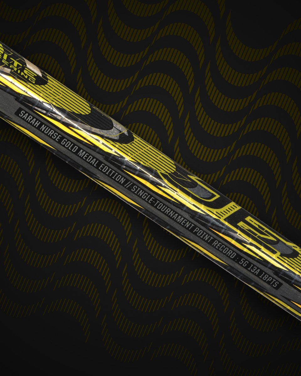It’s finally here: our limited edition golden JetSpeed FT5 Pro stick collaboration with <a href="/nursey16/">Sarah Nurse</a> in support of <a href="/hockey4youth/">Hockey4Youth</a> is available today at select stores and through our website!
Head over to 👉 bit.ly/goldFT5 for the details