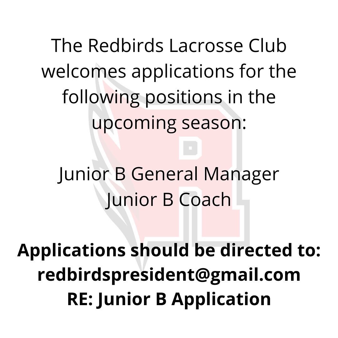 Redbirds Lacrosse (@redbirdslax) on Twitter photo Please see the attached infographs regarding our Junior B affiliate team. <a href="/SaintsJrBLax/">Saints Jr.B Lacrosse</a> Please see the attached infographs regarding our Junior B affiliate team. <a href="/SaintsJrBLax/">Saints Jr.B Lacrosse</a>