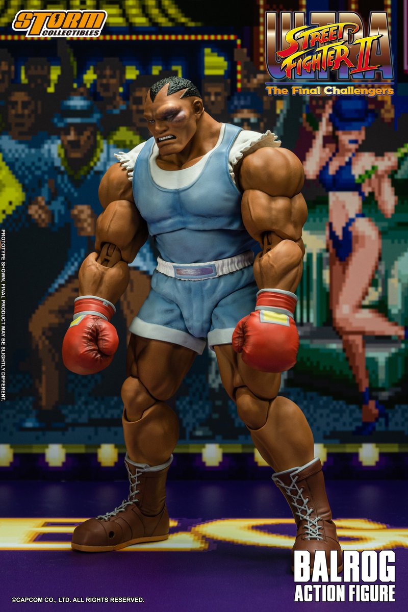 stormcohk's tweet photo. PRE ORDER NOW!
Features:
4 x Interchangeable Head Sculpt 
Additional Interchangeable Shirtless Body-Part 
1 x Effect Part 
 Estimated Release Date:Q3 2022
#USFII #BALROG #STREETFIGHTER https://t.co/4yTMusgEGa
