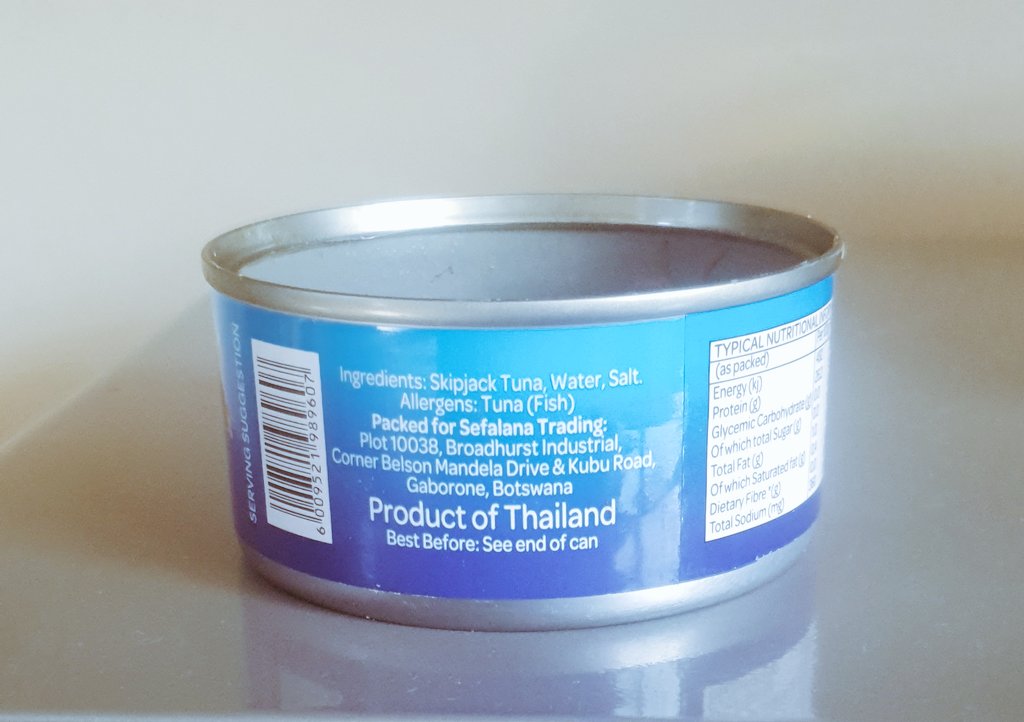 Tried out Family Favourite tuna and we enjoyed it. 😉 now I'm like why didn't I take a photo of the twins eating eat 😄 #botswanabrand  #pushabw @SefalanaSaRona