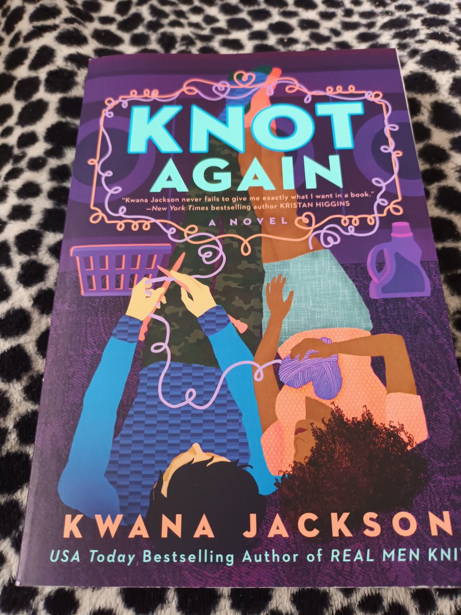 Haddy51's tweet photo. I do love a book delivery even better when it's earlier than expected. Might just have to read this next. @KwanaWrites
CC: @LindseyKelk for showcasing Real Men Knit forever ago. #KnotAgain #RealMenKnit #BookTwitter https://t.co/OXZIeudcZk
