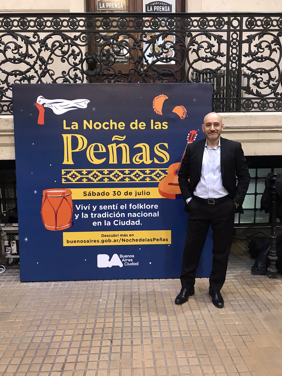 En 20’ con <a href="/eavogadro/">Quique Avogadro</a> lanzamos la primera edición de La Noche de Las Peñas, por una ciudad bien federal 💪🏻 🇦🇷