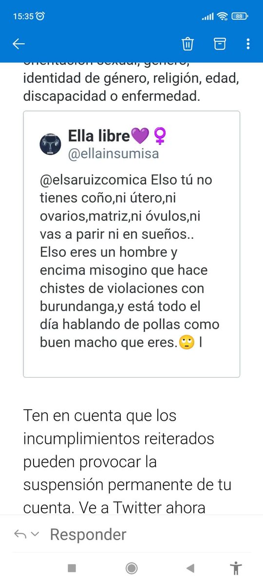 GdlRadical's tweet photo. #TwiterOdiaAMujeresDisidentesDeGenero me tienen frita!y ya que no puedo hacer nada yo,a ver si podéis hacer campaña a ver si me devuelven la cuenta.
Me niego a perder contra #LaInqueersicion .
Porfa echarme una manita contra esa gentuza.
Gracias https://t.co/Vj93BqCHuY