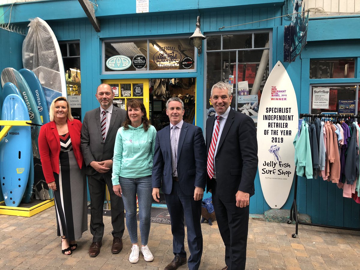 There is a true spirit of entrepreneurship here in #WestCork

<a href="/jellyfishsurf/">mermaid</a>  <a href="/CrowHungry/">Hungry Crow</a> &amp; <a href="/hennessytimber/">Hennessytimbergroup</a> are great examples of innovative businesses who saw opportunities &amp;  took them

They &amp; 000’s more #SMEs are crucial in ensuring that there is balanced regional job creation