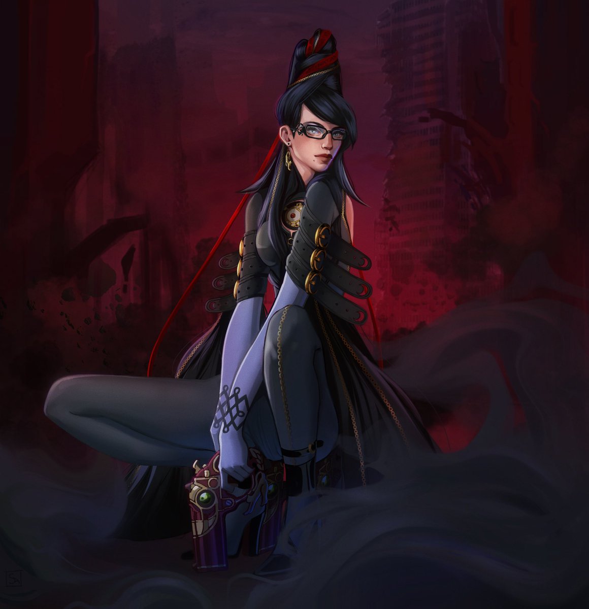 AnnSAtis's tweet image. #Bayonetta
